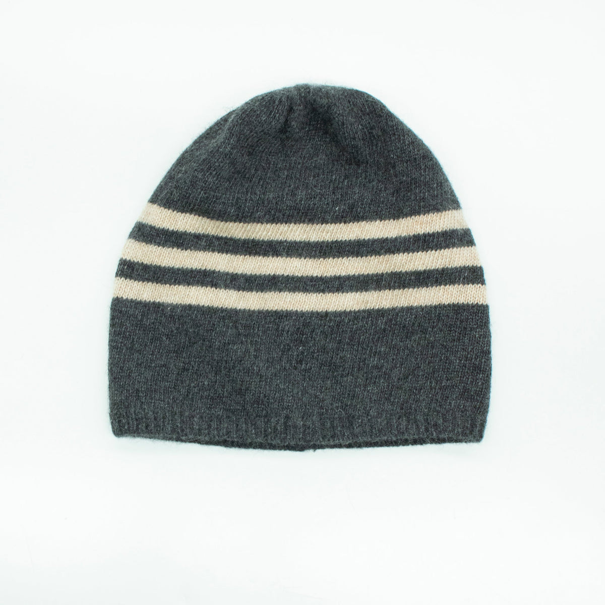 Striped Cashmere Beanie