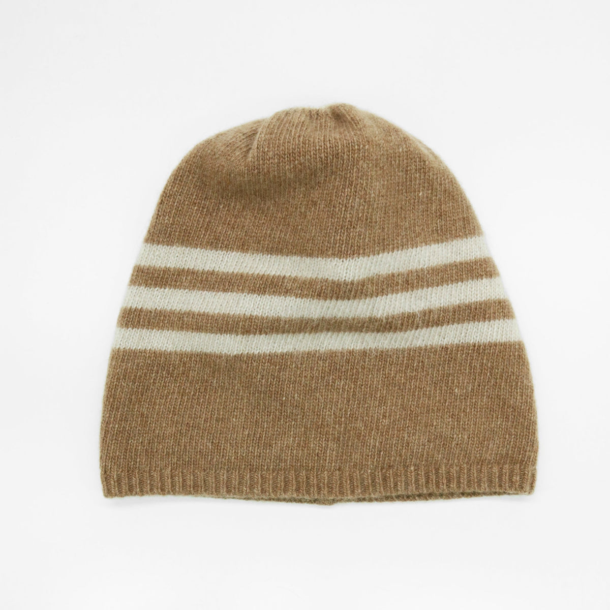 Striped Cashmere Beanie