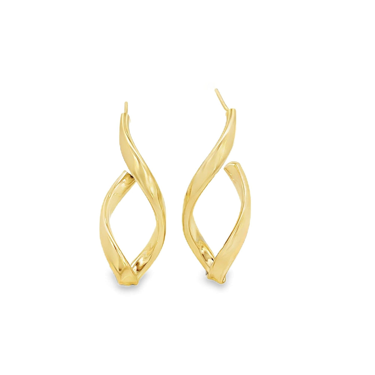 Twist Infinity Dangle Earrings