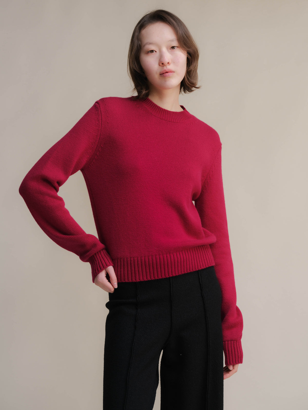 The Pure Cashmere Crewneck