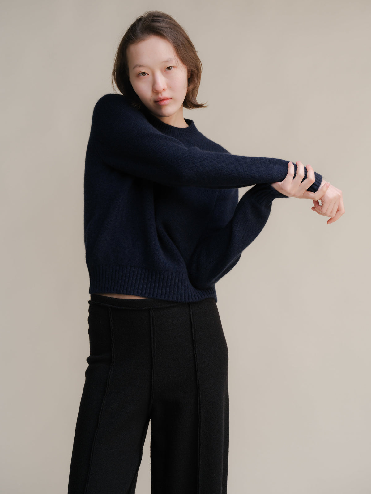 The Pure Cashmere Crewneck