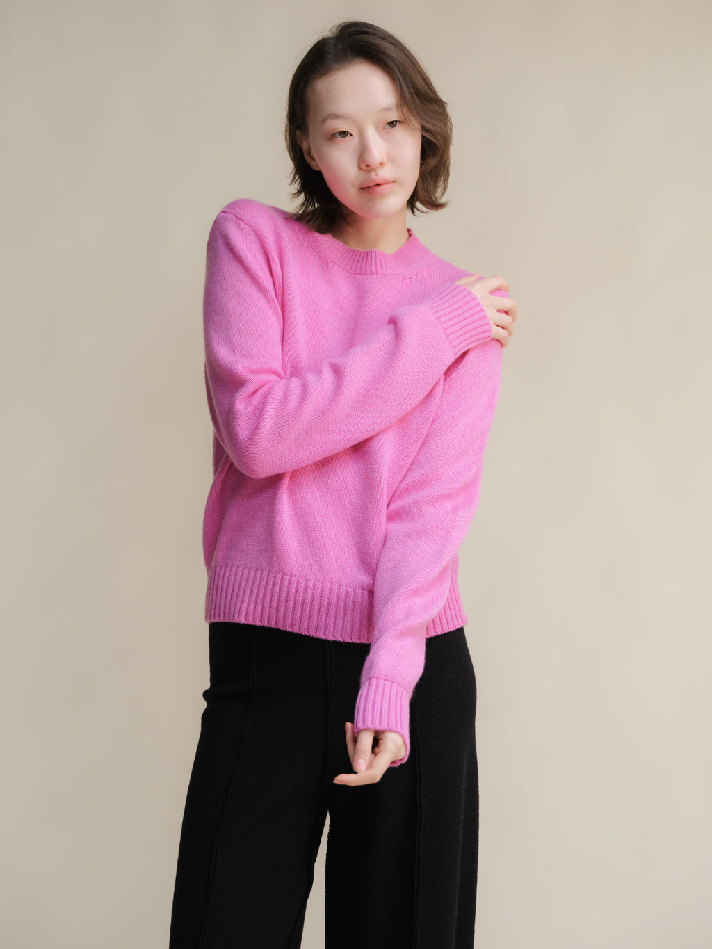The Pure Cashmere Crewneck