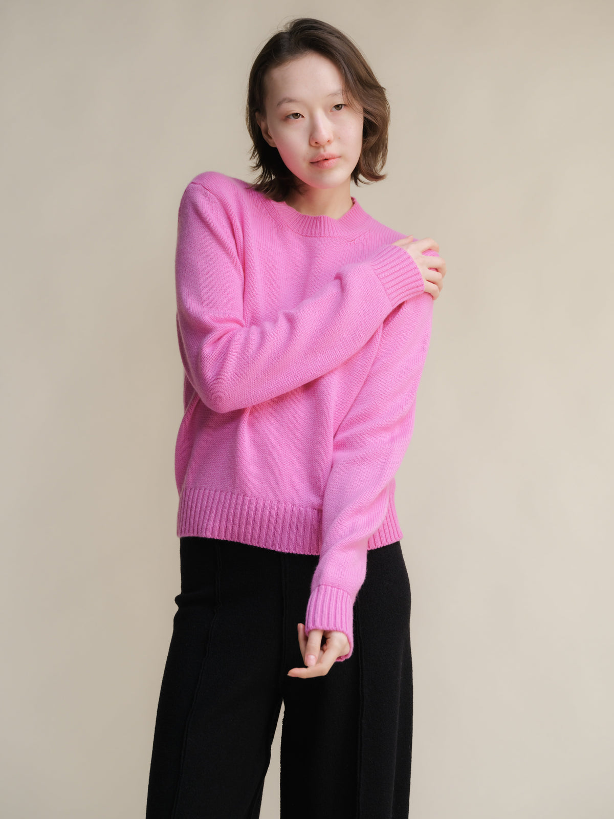 The Pure Cashmere Crewneck