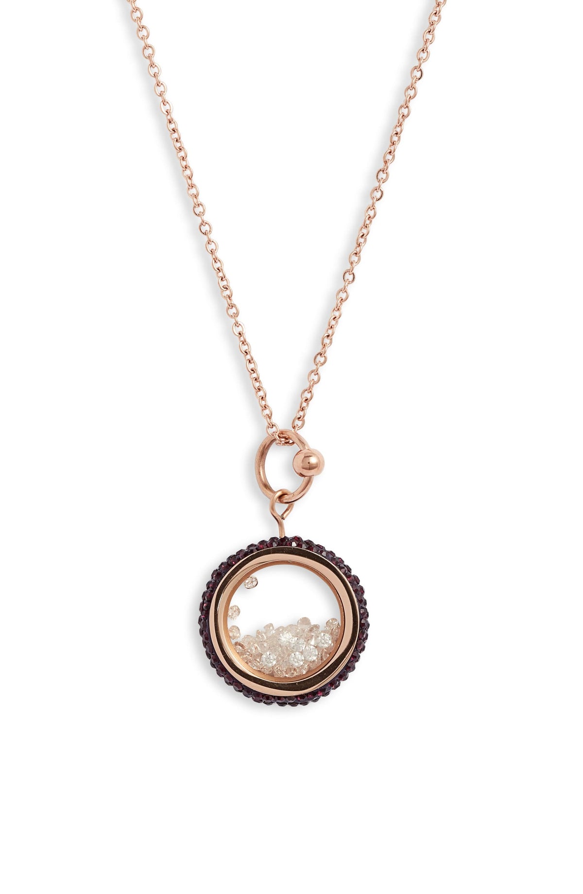 Crystal Vessel Pendant Necklace
