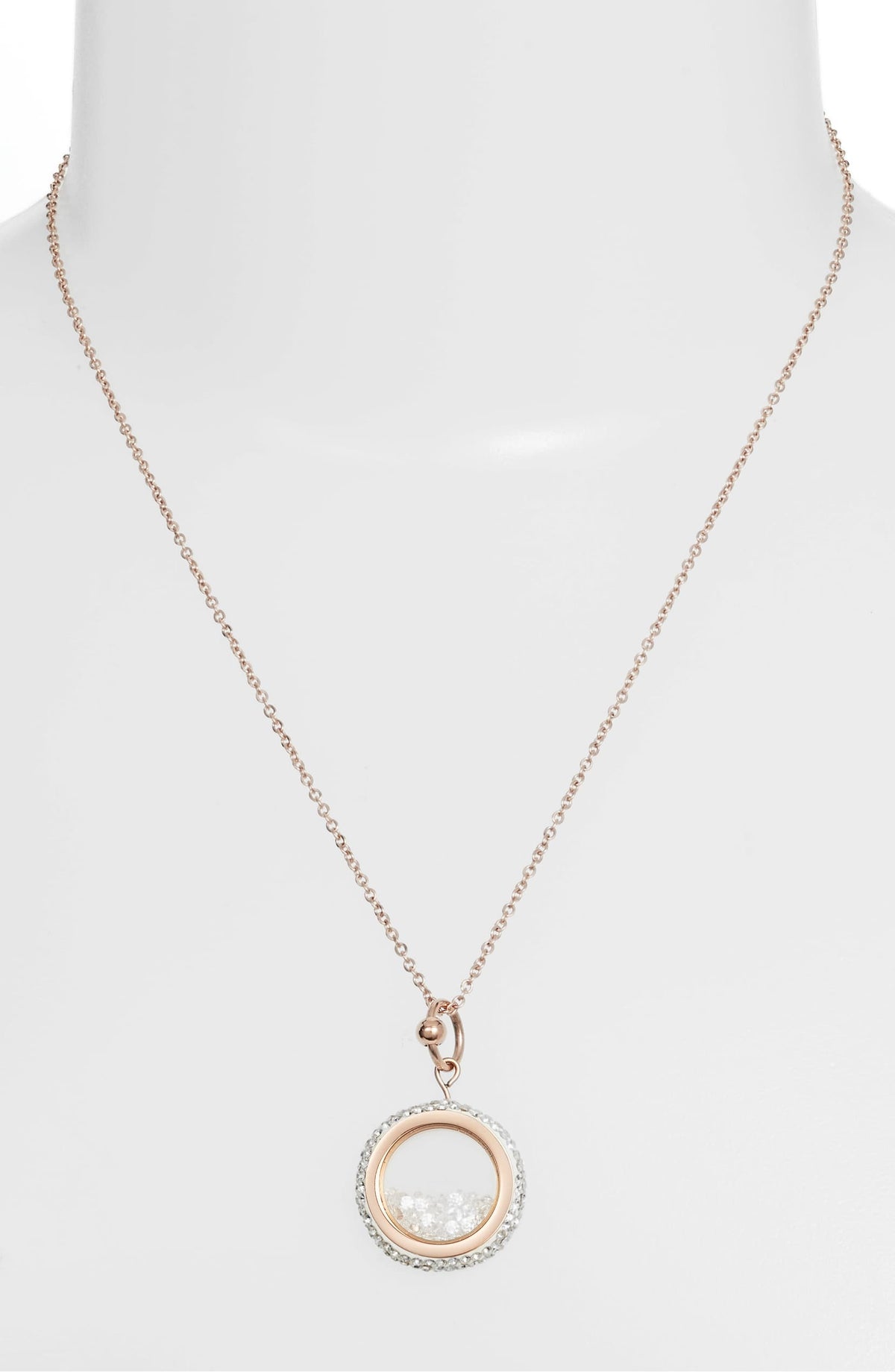 Crystal Vessel Pendant Necklace