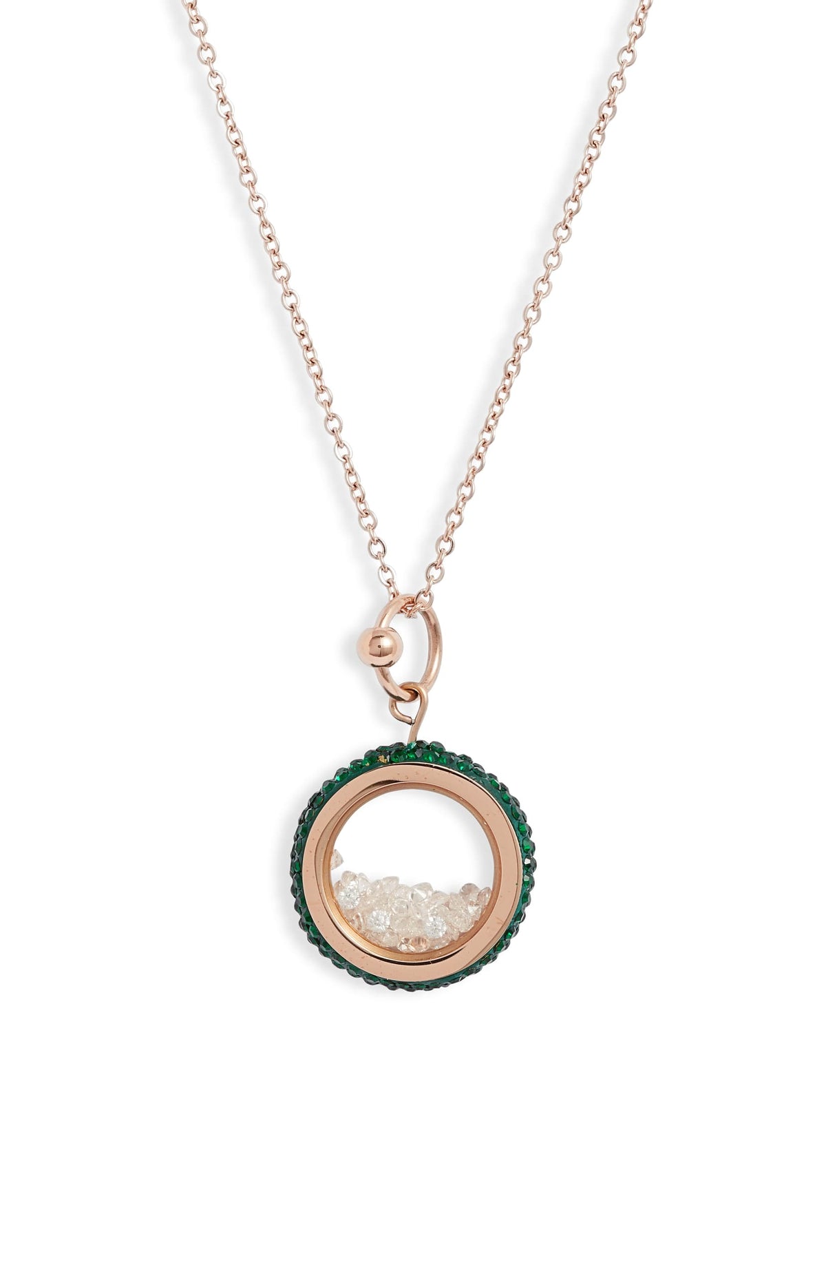 Crystal Vessel Pendant Necklace