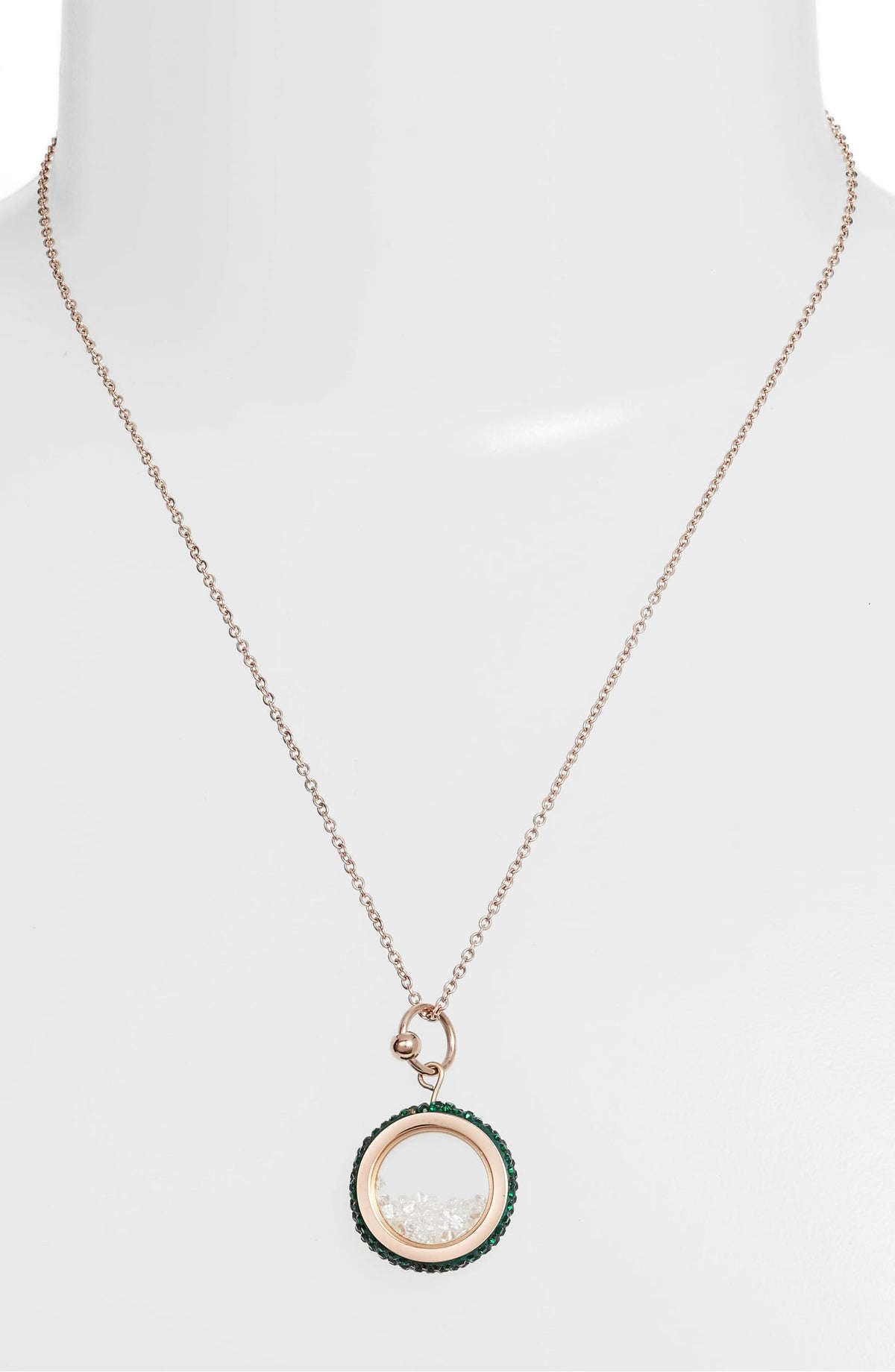 Crystal Vessel Pendant Necklace
