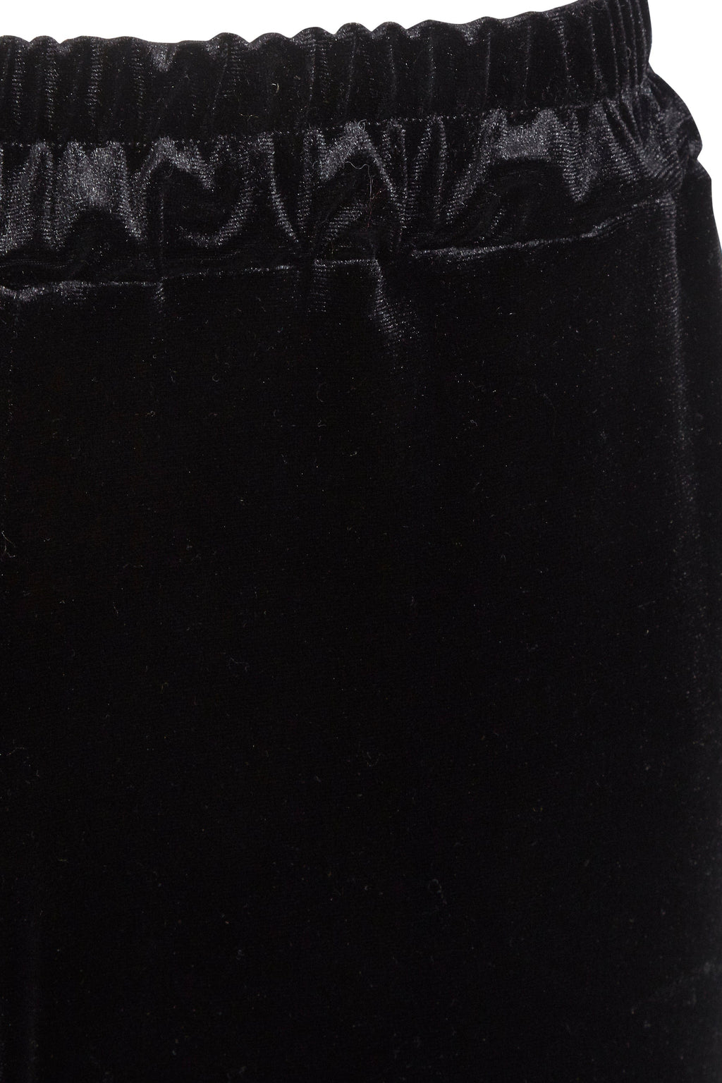 Wide Leg Velvet Trousers