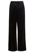 Wide Leg Velvet Trousers