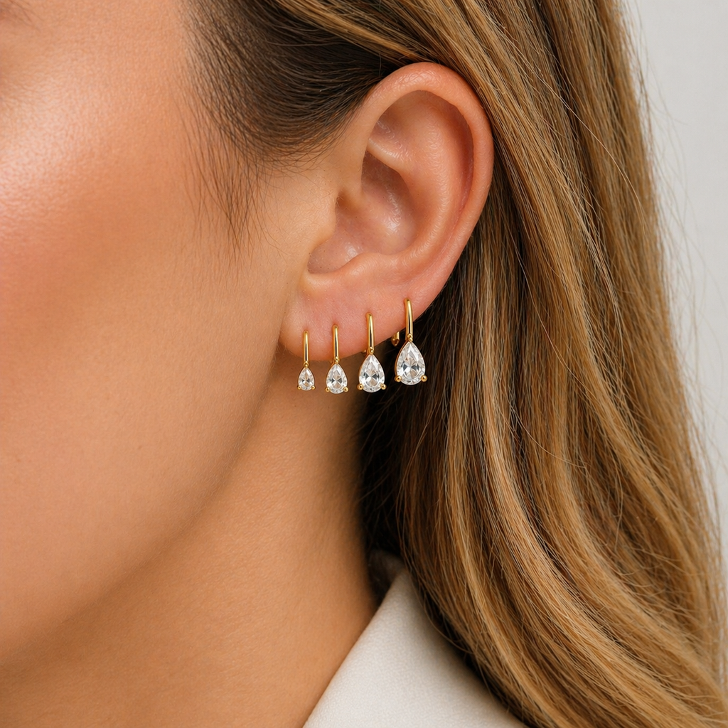 Minimalist Teardrop Earrings