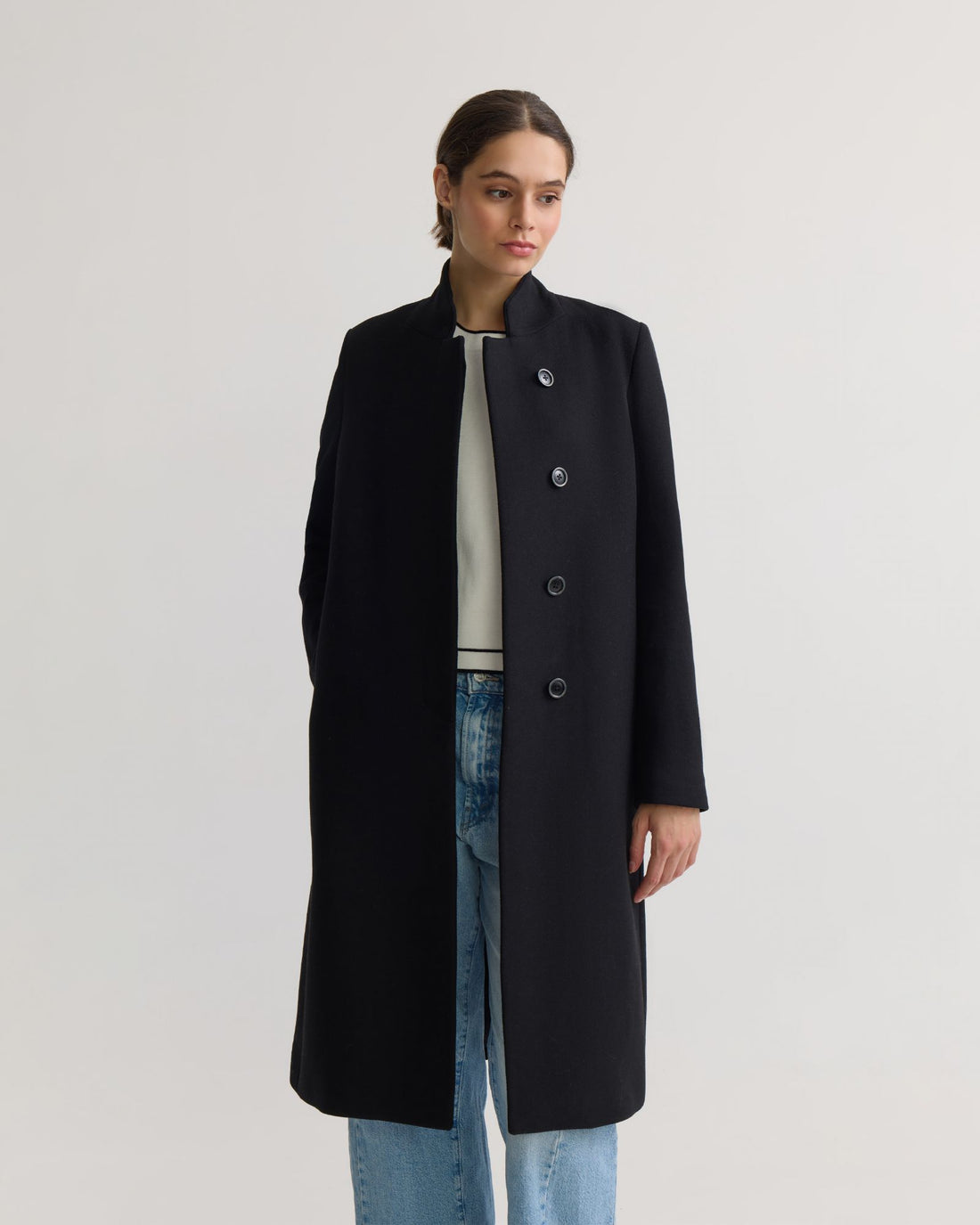 The Tailored Wool Overcoat