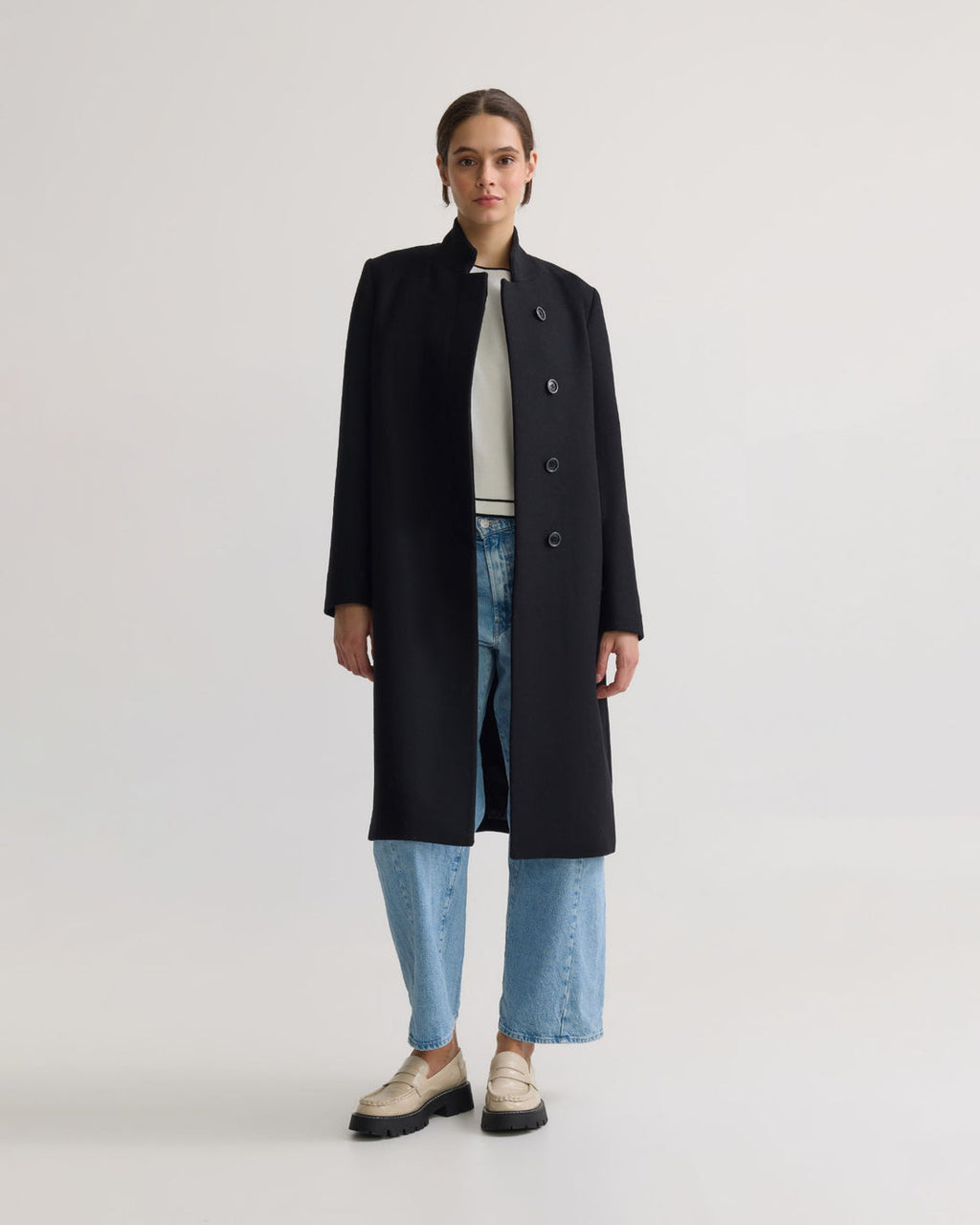 The Tailored Wool Overcoat
