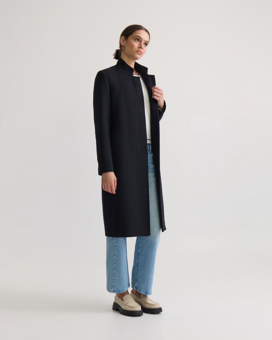 The Tailored Wool Overcoat