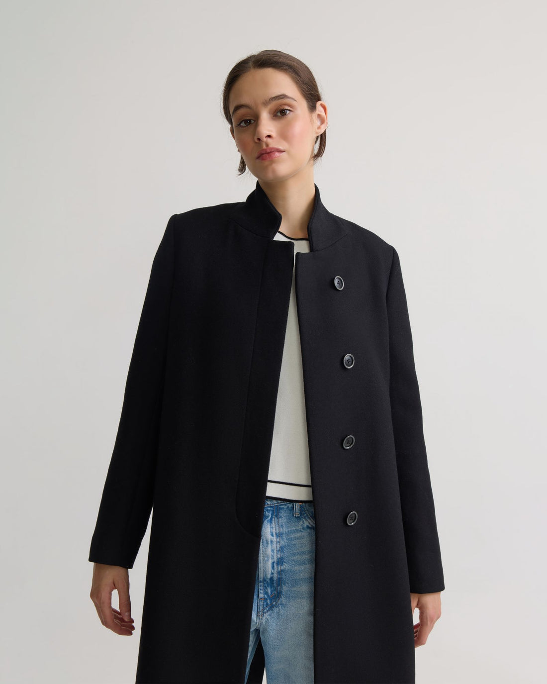 The Tailored Wool Overcoat